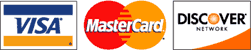 Visa Mastercard Discover Logo