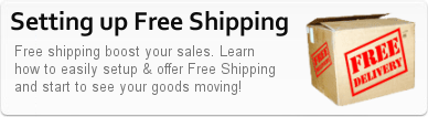 Setting up Free Shipping to Boost Your Sales
