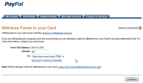 Max withdrawal limit paypal What is